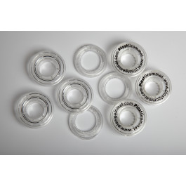 Plast ringe med Tryk 1000stk