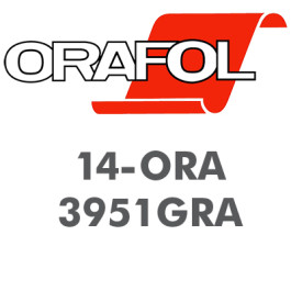 Oracal 3951GRA 10års, st&oslash;bt printfolie