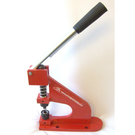 Rød Øskenpresse til plast ringe