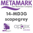 Metamark MD3 - 5 år blank / med kanaler og grå klæb