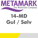 Metamark Gul / Sølv printmedie