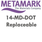 Metamark MD DOT - 5 års hvid mat "on-off" printfolie 